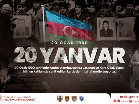 Qardaşlarımızı rəhmətlə anırıq - Türkiyə Müdafiə Nazirliyi