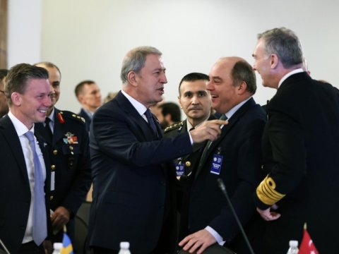 Hulusi Akar NATO-nun Baş katibi ilə GÖRÜŞDÜ