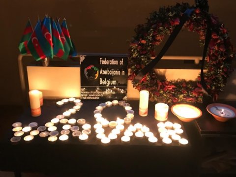 Brüssel Azərbaycan Evində anım guşəsi yaradılıb