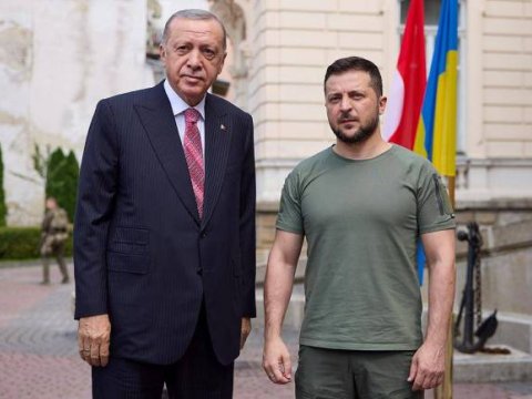 Ərdoğan Zelenski ilə telefon danışığı apardı