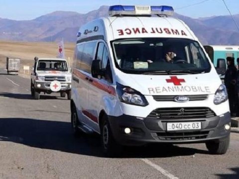 Qızıl Xaç daha 6 xəstəni Qarabağdan çıxardı