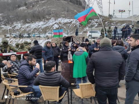 Laçın yolundakı aksiyanın 43-cü GÜNÜ