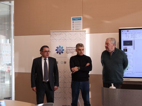 “Rəqəmsal jurnalistika” təlimlərinə başlanıldı - FOTOLAR