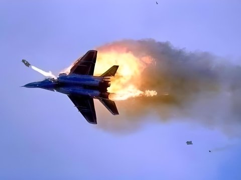 Rusiyanın daha 2 təyyarəsi vuruldu - SON VƏZİYYƏT