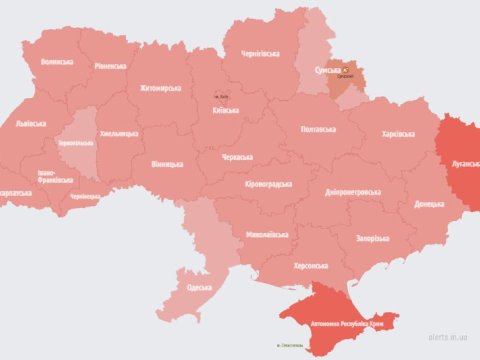 Bütün Ukraynada həyəcan siqnalı elan edildi