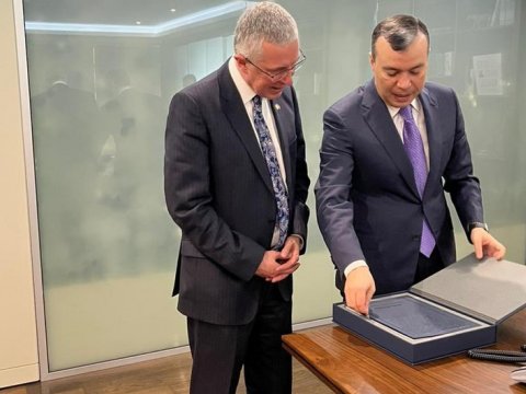 Sahil Babayev səfirə gördüyü işlərdən danışıb