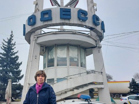 Fransa XİN başçısı Odessaya getdi