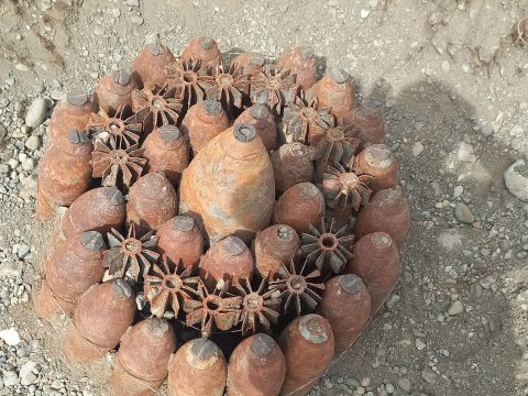 Ağdamda ölümcül gücə malik partlayıcılar AŞKARLANDI
