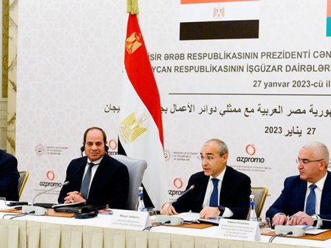 Azərbaycan böyük uğurlara nail olub - Əs-Sisi