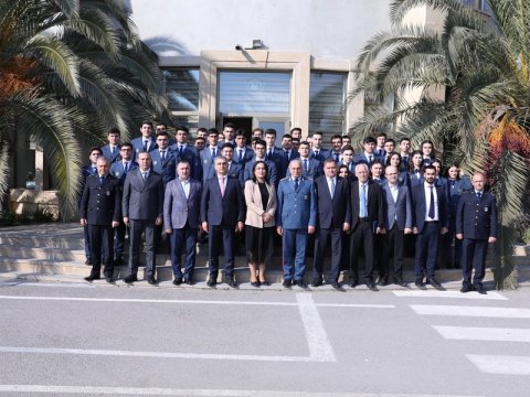 Gömrük Akademiyasında imtahanı izlədilər - FOTOLAR