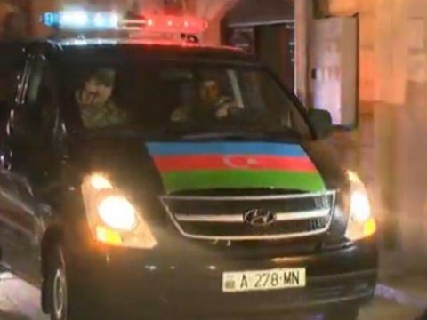 Orxan Əsgərovun nəşi Təzəpir məscidinə gətirildi