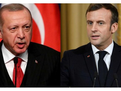 Makron prezident olmağa layiq deyil - Ərdoğan