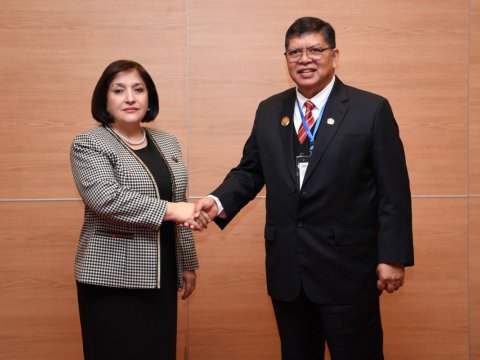 Sahibə Qafarova Əlcəzairdə daha bir görüş keçirdi 