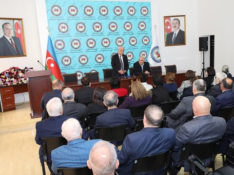 AHİK-də veteranlarla görüş keçirilib - FOTOLAR