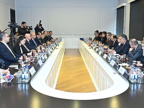 Emin Əmrullayev türkiyəli həmkarı ilə görüşdü 