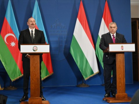 İlham Əliyev və Orban mətbuata bəyanatla çıxış etdilər - YENİLƏNİB 