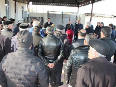 İrəvanlı kəndində səyyar qəbul keçirilib - FOTOLAR