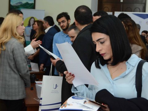 UNEC-də gənclər üçün Karyera Günü - FOTOLAR