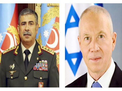 İsrailin müdafiə naziri Zakir Həsənova zəng etdi