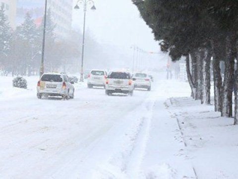 Sabah da yollar buz bağlayacaq - PROQNOZ