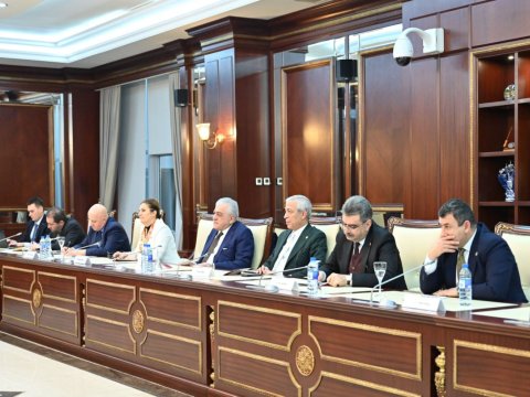 Parlamentlərarası dostluq qrupunun üzvləri görüşüb