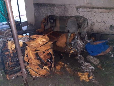 Bakıda yaşayış binasında partlayış - Xəsarət alan var