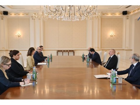 Prezident ABŞ rəsmisini qəbul edib - YENİLƏNİB