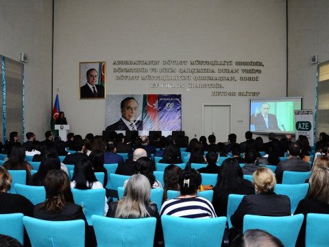 “Heydər Əliyev və Azərbaycan gəncliyi” adlı tədbir keçirildi