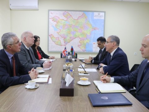 Muxtar Babayev Devid Moranla görüşüb