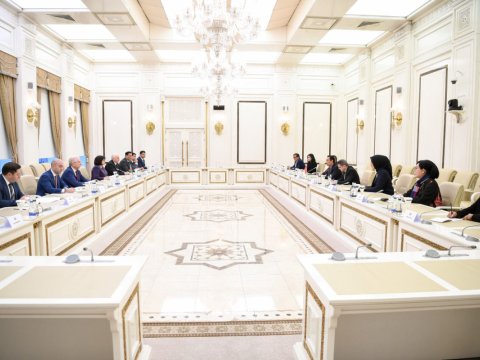 Sahibə Qafarova indoneziyalı deputatlarla görüşdü