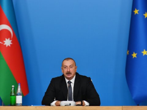 “Rumıniya Prezidentinin tədbirdə iştirakı onu göstərir ki...” - İlham Əliyev