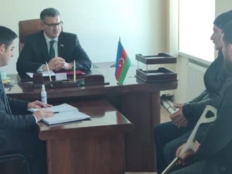Novruz Aslanov növbəti qəbulunu keçirib - FOTOLAR