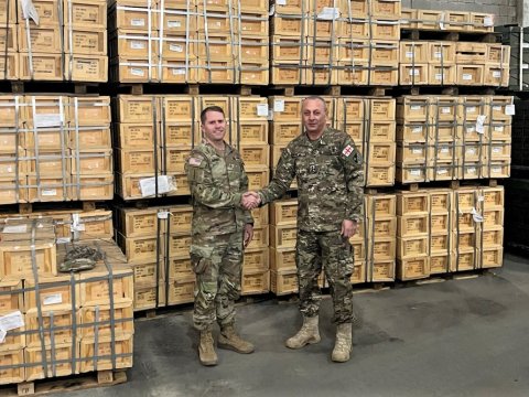 ABŞ Gürcüstana 140 ton hərbi yardım göndərdi