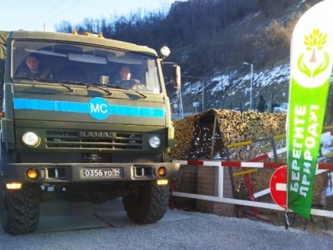 Sülhməramlıların 14 maşını Laçın yolundan maneəsiz keçib - YENİLƏNİB