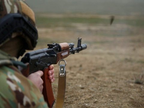 Ordumuz atəş hazırlığı çalışmalarını icra edib - VİDEO