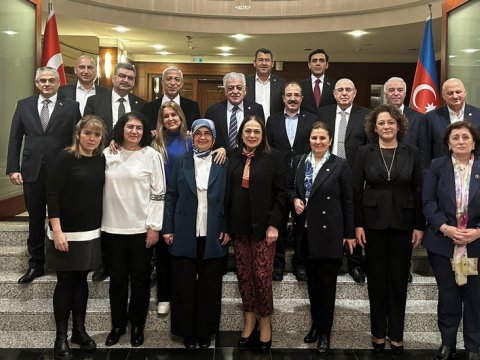 Azərbaycan və Türkiyə deputatları görüşdü 