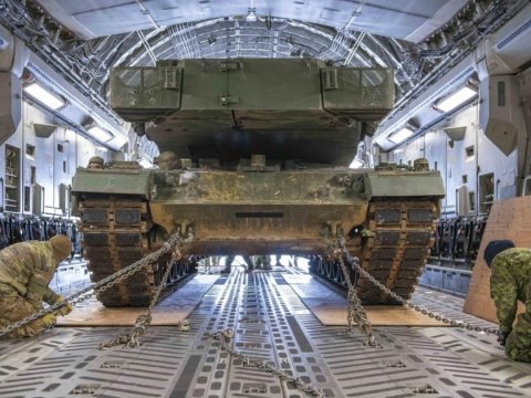 Ukraynaya ilk “Leopard” tankı göndərildi