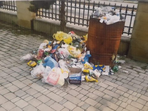 DİN Masallını zibilləyən şəxsləri cəzalandırdı - FOTO