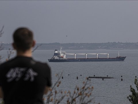 Rumıniya gəmisi Ukrayna sahillərində batdı