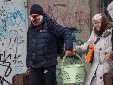 Rusiya Xarkova raket zərbələri endirdi -  FOTOLAR (YENİLƏNİB)