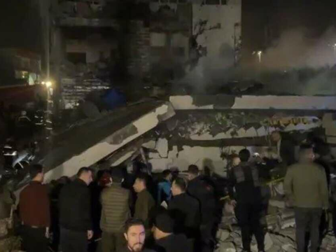 İraqda bina uçdu - Ölən və xeyli sayda yaralı var