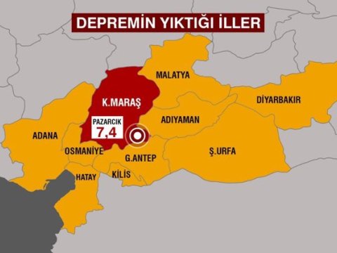 Zəlzələ Türkiyədə neft kəmərlərinə zərər vurmayıb