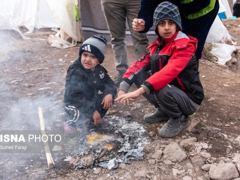 İranda zəlzələ qurbanı olan azərbaycanlılar - Son durum FOTOLARDA