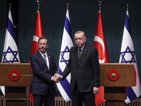 İsrail və Türkiyə Prezidentləri telefonla danışdılar