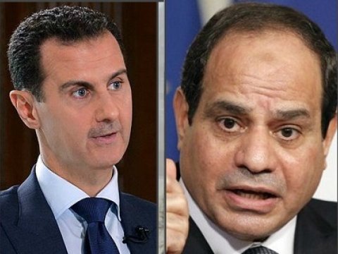 Misir prezidenti 9 ildə ilk dəfə Bəşər Əsədə zəng etdi