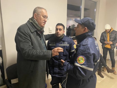 Türkiyəli deputatdan xilasedicilərimizlə bağlı paylaşım - FOTOLAR