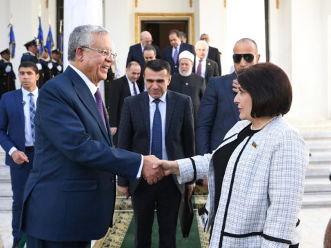 Sahibə Qafarova Misir Nümayəndələr Palatasının sədri ilə görüşdü