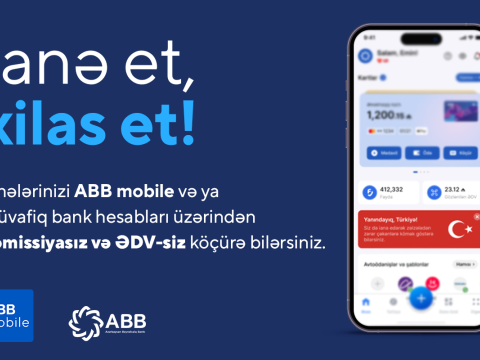 Zəlzələdən zərərçəkənlərə ABB mobile-la yardım imkanı!