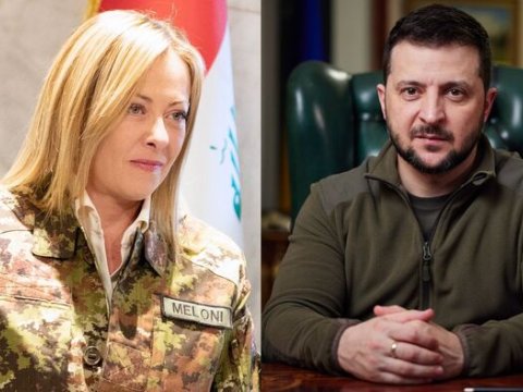 İtaliya Baş naziri də Zelenski ilə görüşəcək