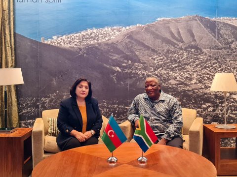 Sahibə Qafarova Cənubi Afrikaya gedib